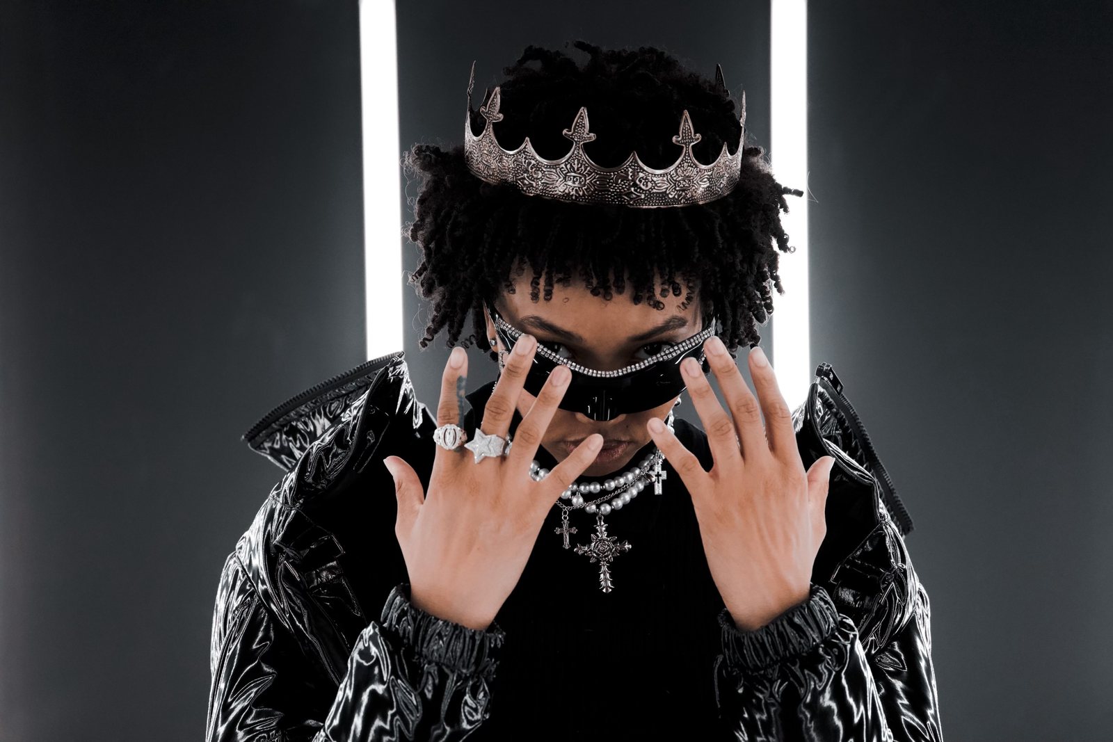 Press photo of Los Angeles hip-hop artist and DJ Indika Sam